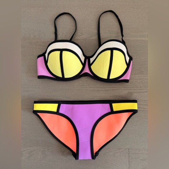 Triangl Swimwear Colorblock Bikini - Picture 3 of 11